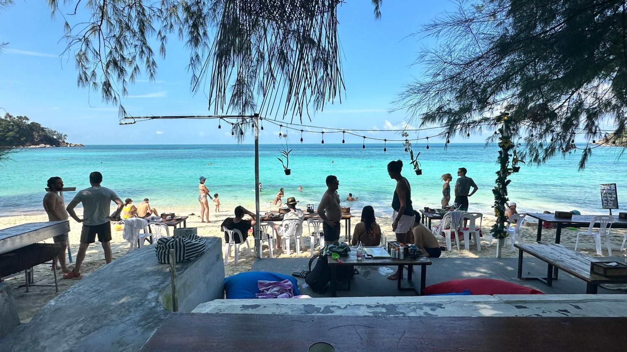 Salad Beach Guest House 코팡안 외부 사진